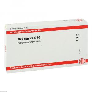 NUX VOMICA C 30 Ampullen