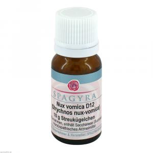 NUX VOMICA D 12 Globuli
