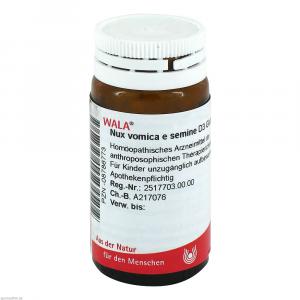 NUX VOMICA E semine D 3 Globuli