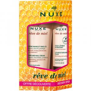 NUXE Reve de Miel Pflegeset Hand & Lippen 30ml+4g