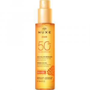 NUXE Sun Sonnenöl Gesicht & Körper LSF 50