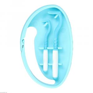 O TOM Tick Twister Zeckenhaken mit ClipBox blau