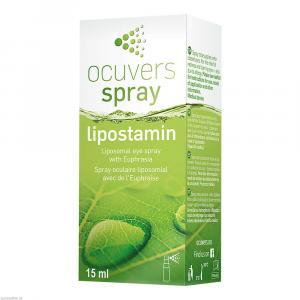 OCUVERS spray lipostamin Augenspray mit Euphrasia