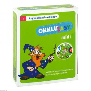 OKKLUEASY midi Augenokklusionsklappe SoftFleece