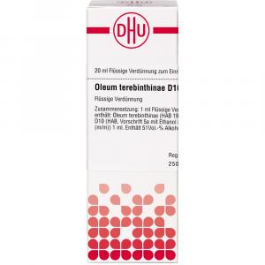 OLEUM TEREBINTHINAE D 10 Dilution