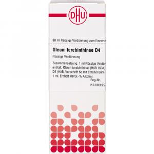 OLEUM TEREBINTHINAE D 4 Dilution