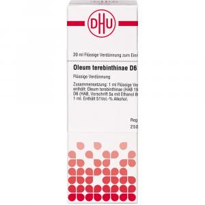 OLEUM TEREBINTHINAE D 6 Dilution