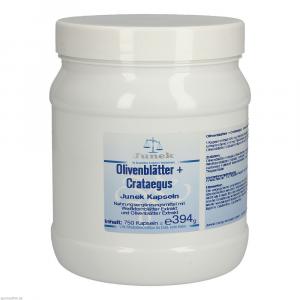 OLIVENBLÄTTER+Crataegus Junek Kapseln
