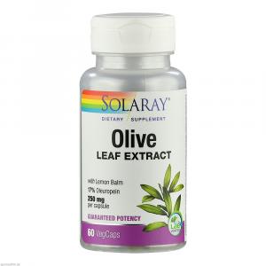 OLIVENBLATT-Extrakt 250 mg Solaray Kapseln