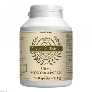 OLIVENBLATT-Extrakt 500 mg Mono-Kapseln