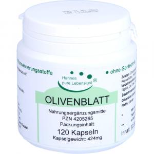 OLIVENBLATT-Extrakt Vegi Kapseln