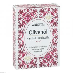 OLIVENÖL HAND- & Duschseife Rose