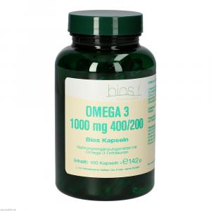 OMEGA-3 1000 mg 400/200 Bios Kapseln