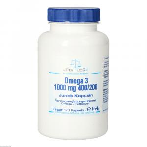OMEGA-3 1000 mg 400/200 Junek Kapseln