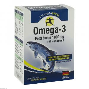 OMEGA-3 FETTSÄUREN 1000 mg+12 mg Vit.E Kapseln
