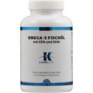 OMEGA-3 FISCHÖL 1200 mg mit EPA und DHA KLEAN LABS