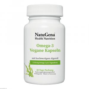 OMEGA-3 VEGAN 1376mg 751 DHA 375 EPA Algenöl Kaps.