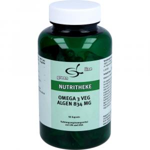 OMEGA-3 VEGAN Algenöl 834 mg Kapseln
