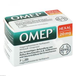 OMEP HEXAL 20 mg magensaftresistente Hartkapseln