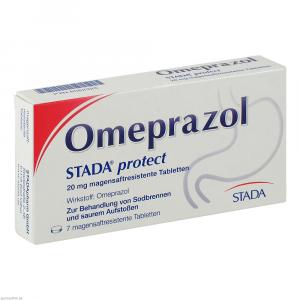 OMEPRAZOL STADA protect 20 mg magensaftr.Tabletten