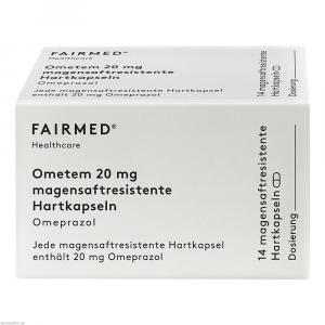 OMETEM 20 mg magensaftresistente Hartkapseln