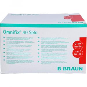 OMNIFIX Solo Insulinspr.1 ml U40