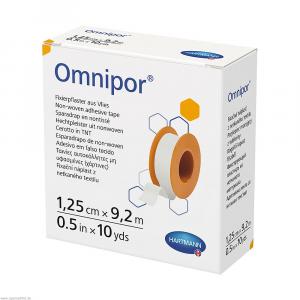 OMNIPOR Fixierpflaster Vlies 1,25 cmx9,2 m