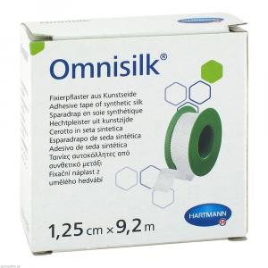 OMNISILK Fixierpflaster Kunstseide 1,25 cmx9,2 m