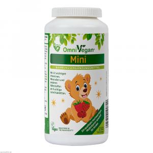 OMNIVEGAN mini Multivitamine f.Kinder Lutschtabl.