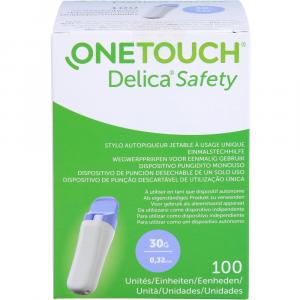 ONE TOUCH Delica Safety Einmalstechhilfe 30 G