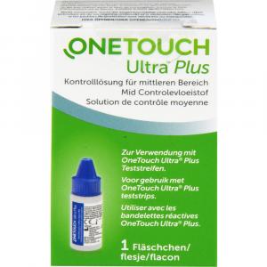 ONE TOUCH Ultra Plus Kontrolllösung mittel