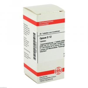 OPIUM D 12 Tabletten