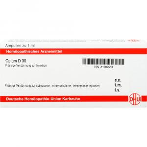 OPIUM D 30 Ampullen