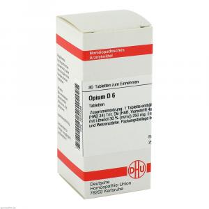 OPIUM D 6 Tabletten
