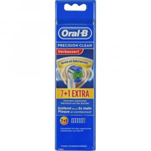 ORAL B Aufsteckbürsten Prec.Clean Bakteriensch.7+1