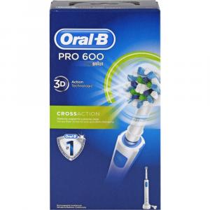 ORAL B PRO 600 Cross Action Box elektr.Zahnb.
