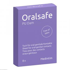 ORAL SAFE Latexschutztuch PU DAM Vanille