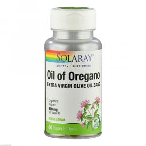 OREGANO ÖL vegan Solaray Kapseln
