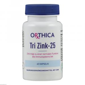 ORTHICA Tri Zink 25 Kapseln