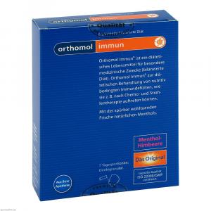 ORTHOMOL Immun Direktgranulat Himbeer/Menthol