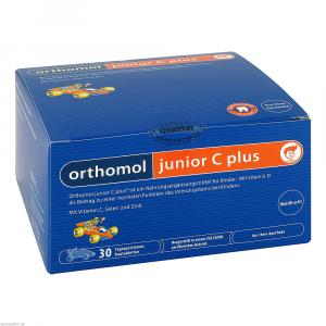 ORTHOMOL Junior C plus Kautabl.Waldfrucht