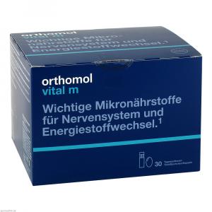 ORTHOMOL Vital M Trinkfläschchen/Kaps.Kombipack.