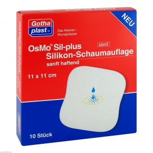 OSMO SIL-plus Silikon-Schaumauflage 11x11 cm ster.