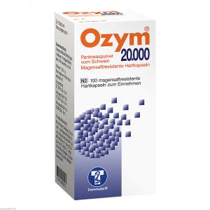 OZYM 20.000 Hartkapseln magensaftr.