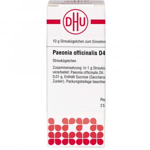 PAEONIA OFFICINALIS D 4 Globuli