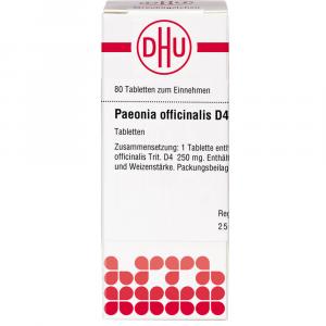 PAEONIA OFFICINALIS D 4 Tabletten