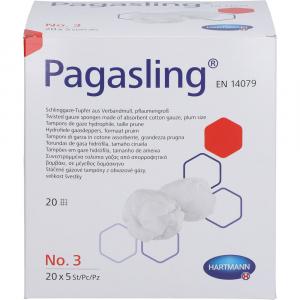 PAGASLING Mulltupfer Gr.3 pflaumengroß steril