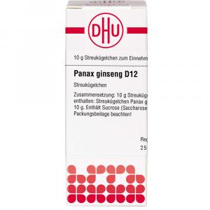 PANAX GINSENG D 12 Globuli