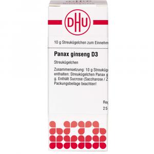 PANAX GINSENG D 3 Globuli