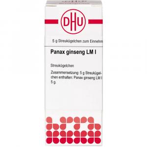 PANAX GINSENG LM I Globuli Ind.Fert.